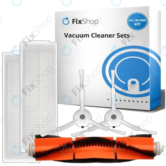 Set de piese de schimb pentru Xiaomi Mi Robot Vacuum Mop 2 Pro, 2 Lite (1x Perie principală, 2x Filter, 2x Perie laterală)