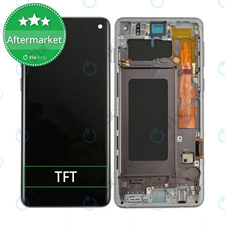 Samsung Galaxy S10 5G G977B - Ecran LCD + Sticlă Tactilă + Ramă TFT