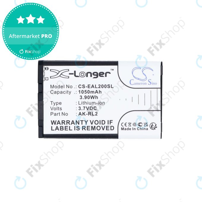 Baterie pentru Emporia Essence Plus, Talk comfort, V20, 1050mAh, Li-Ion, 3.7V, AK-RL2, HQ