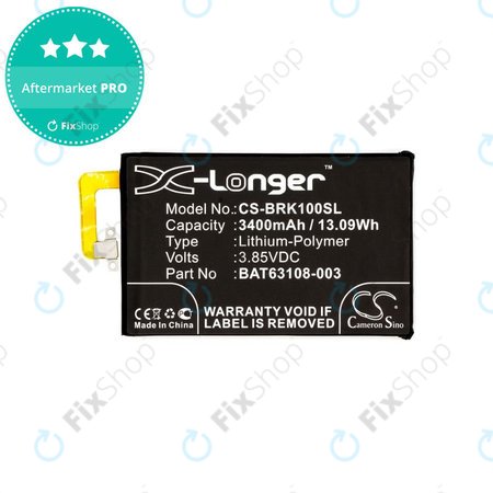 Baterie pentru Blackberry Keyone, 3400mAh, Li-Pol, 3.85V, BAT63108-003, HQ