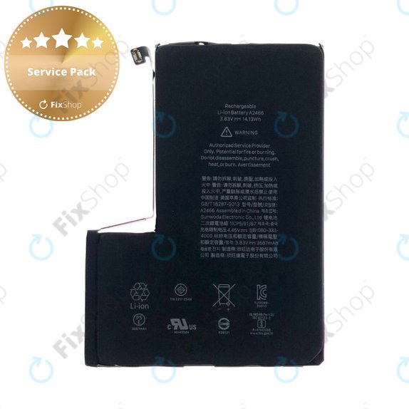 Apple iPhone 12 Pro Max - Baterie A2466 3687mAh Service Pack | FixShop