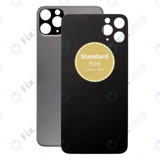 Apple iPhone 11 Pro - Sticlă Carcasă Spate (Space Gray)