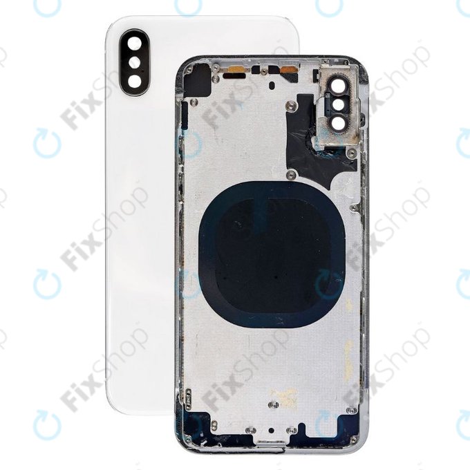 Apple iPhone X - Carcasă Spate (Silver)