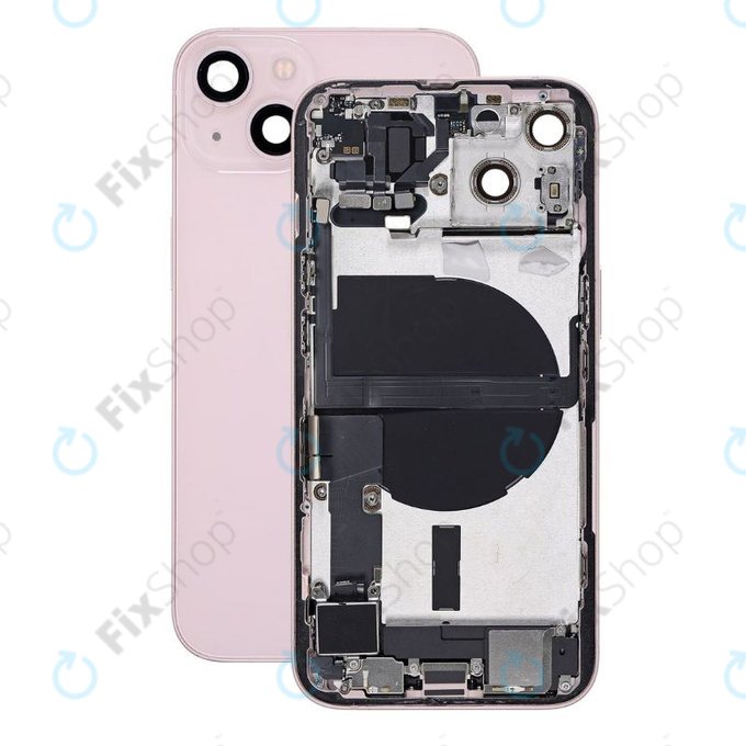 Apple iPhone 13 - Carcasă Spate cu Piese Mici (Pink)