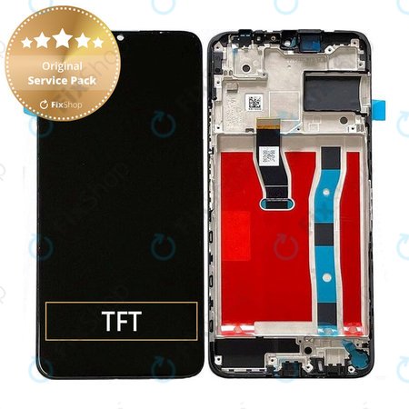 Huawei Nova Y70 Mega-L29E - Ecran LCD + Sticlă Tactilă + Ramă (Midnight Black) - 02354WHN Genuine Service Pack