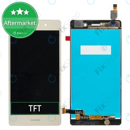 Huawei P8 lite - Ecran LCD + Sticlă Tactilă (Gold) TFT