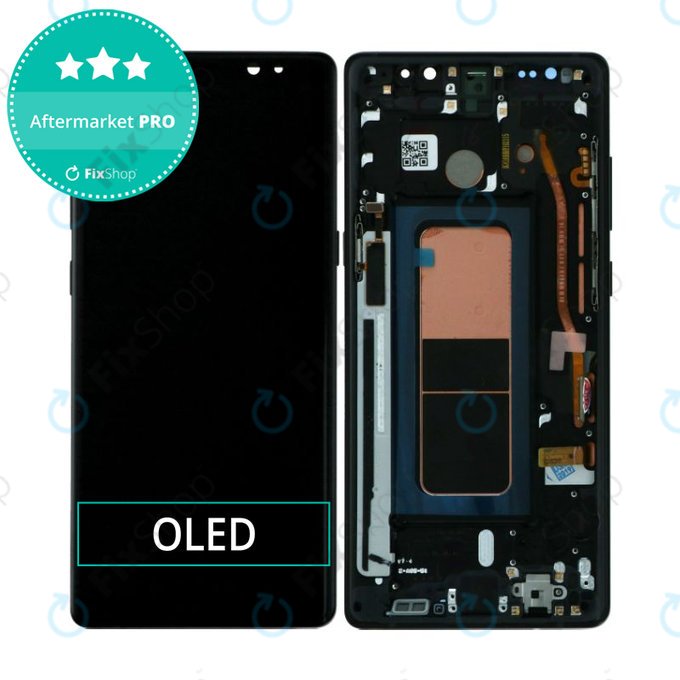 Samsung Galaxy Note 8 N950F - Ecran LCD + Sticlă Tactilă + Ramă OLED