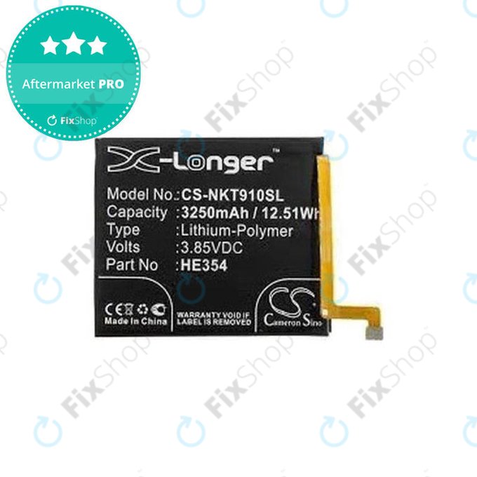 Nokia 9 PureView - Baterie HE354 3250mAh HQ