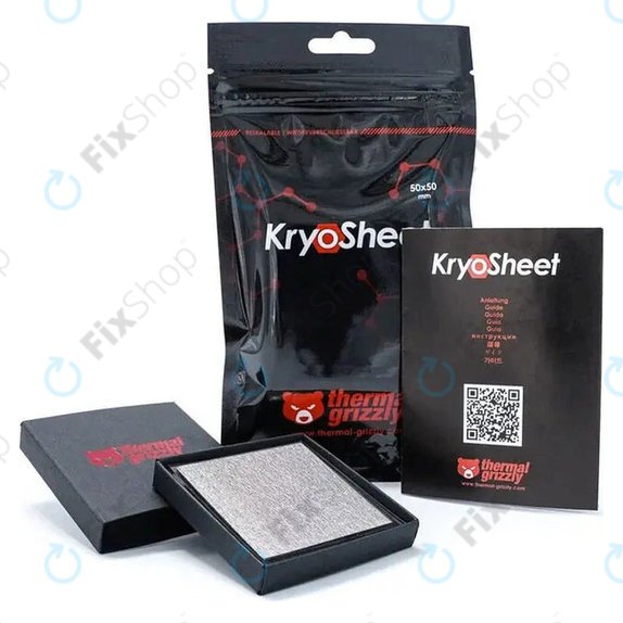 Pad termoconductor 38x38x0,2mm, Thermal Grizzly KryoSheet