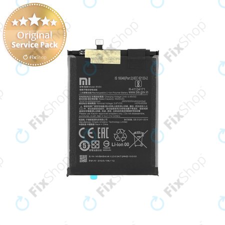 Xiaomi Redmi 9, 9A, Note 9 - Baterie BN54 5020mAh - 460200001J1G, 460200003P1G Genuine Service Pack