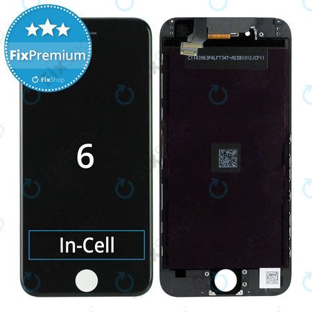 Apple iPhone 6 - Ecran Display LCD + Touchscreen + Ramă (Black) In-Cell FixPremium