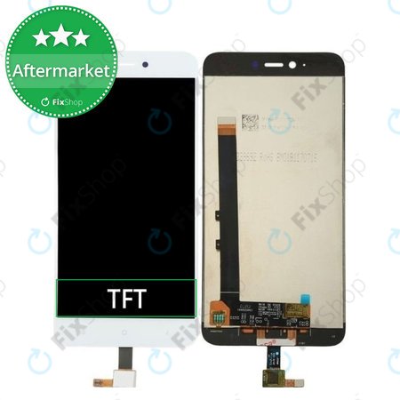 Xiaomi Redmi Note 5A 32 GB, 64 GB - Ecran LCD + Sticlă Tactilă (White) OEM