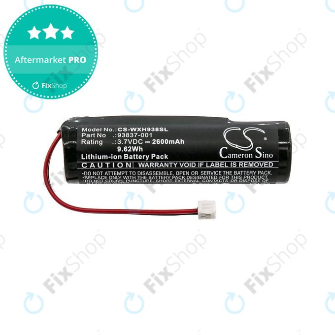 Baterie pentru Wahl Beretta Black Stealth, Designer, 2600mAh, Li-Ion, 3.7V, 93837-001, HQ