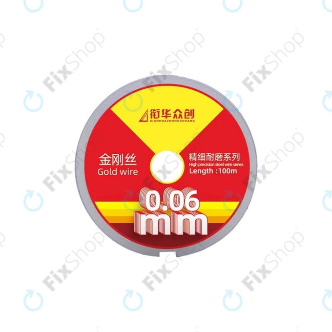 Gold Wire - Sârmă pentru Separarea Ecranelor LCD (0.06mm x 100M)