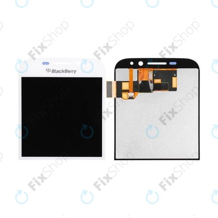 Blackberry Classic Q20 - Ecran LCD + Sticlă Tactilă (White) TFT