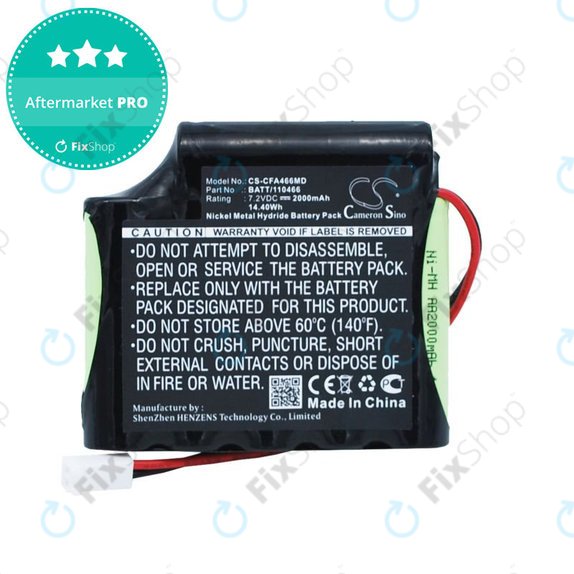 Baterie pentru Cefarm Rehab 4, Stimulator Globus Mystim, 2000mAh, Ni-MH, 7.2V, BATT/110466, HQ