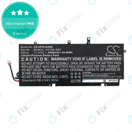 Baterie pentru HP Elitebook 1040 G3, 3900mAh, Li-Pol, 11.4V, BG06XL, HQ