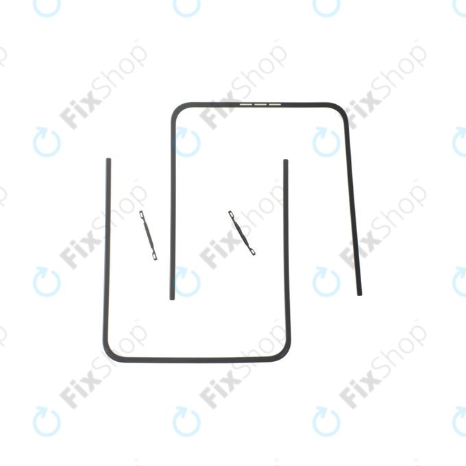 Samsung Galaxy Z Flip 5 F731B - Set Cadre Frontale + Garnitură De Cauciuc (1buc)