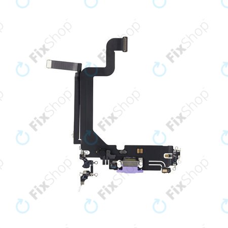 Apple iPhone 14 Pro Max - Conector de Încărcare + Cablu Flex (Deep Purple)