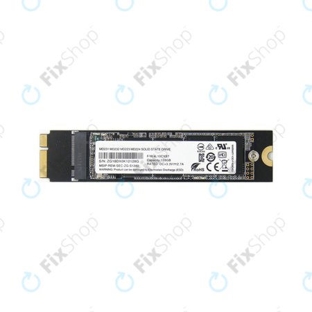 Apple MacBook Air 11" A1465 (Mid 2012), 13" A1466 (Mid 2012) - SSD 256GB