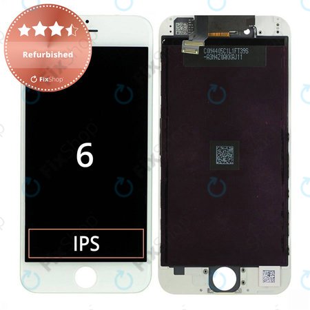 Apple iPhone 6 - Ecran LCD + Sticlă Tactilă + Ramă (White) Refurbished