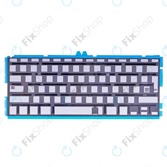 Apple MacBook Air 13" A1466 (Mid 2012 - Mid 2017) - Iluminare de Fundal a Tastaturii UK/EU