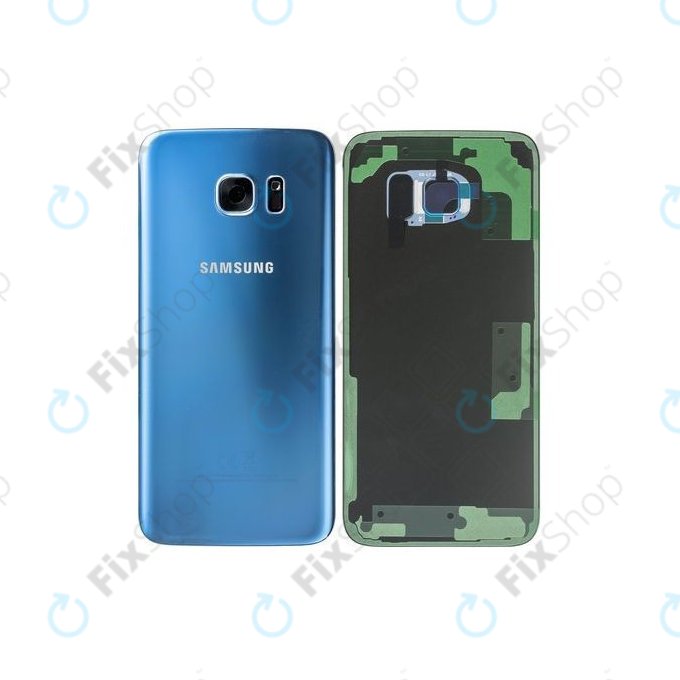Samsung Galaxy S7 Edge G935F - Carcasă Baterie (Blue) - GH82-11346F Genuine Service Pack