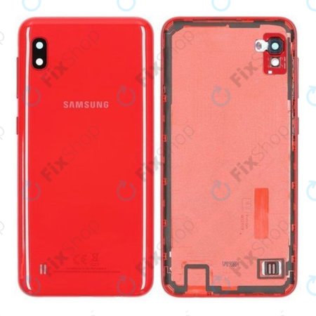 Samsung Galaxy A10 A105F - Carcasă Baterie (Red) - GH82-20232D Genuine Service Pack