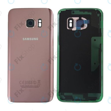 Samsung Galaxy S7 G930F - Carcasă Baterie (Pink) - GH82-11384E Genuine Service Pack