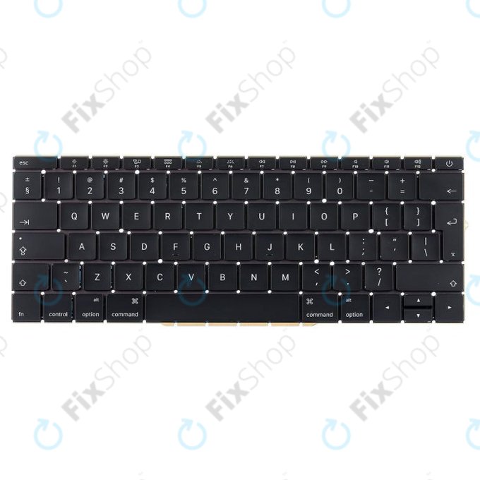 Apple MacBook Pro 13" A1708 (Late 2016 - Mid 2017) - Tastatură UK