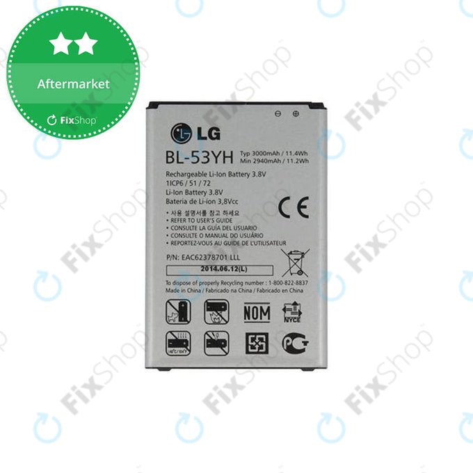 LG G3 D855 - Baterie BL-53YH 3000mAh