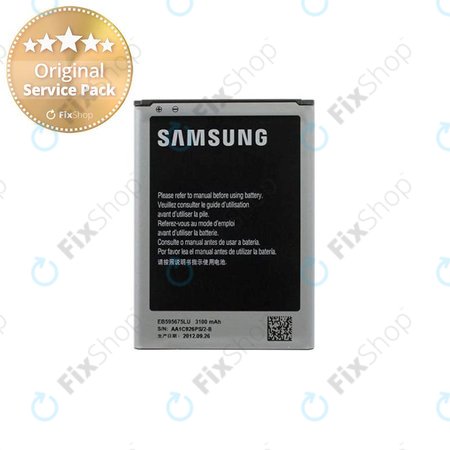 Samsung Galaxy Note 2 N7100 - Baterie EB595675LU 3100mAh - GH43-03756A Genuine Service Pack