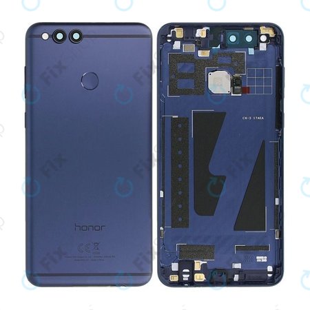 Huawei Honor 7X BND-L21 - Carcasă Baterie + Senzor de Amprentă (Blue) - 02351SDJ Genuine Service Pack