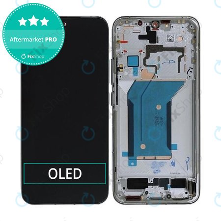 Xiaomi 14 23127PN0CC - Ecran LCD + Sticlă Tactilă + Ramă (White) OLED