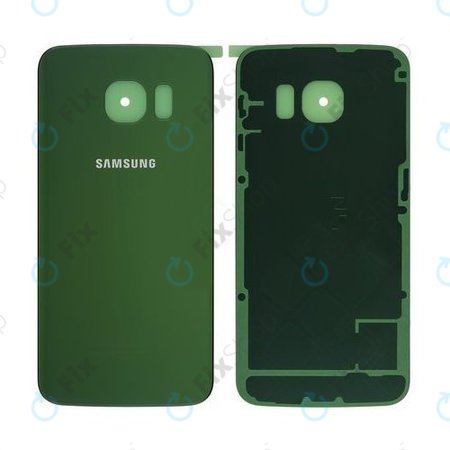 Samsung Galaxy S6 Edge G925F - Carcasă Baterie (Green Emerald) - GH82-09602E Genuine Service Pack