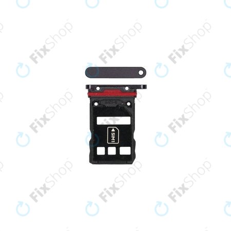 Huawei P30 Pro, P30 Pro 2020 - Slot SIM (Black) - 51661LGC Genuine Service Pack