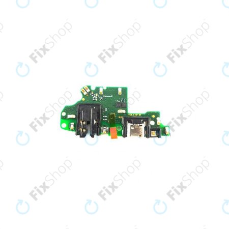 Huawei Honor 20 Lite, 20e, 10 Lite - Conector de Încărcare + Conector Jack Placă PCB - 02352QMA, 02352QNM, 02352GWF Genuine Service Pack