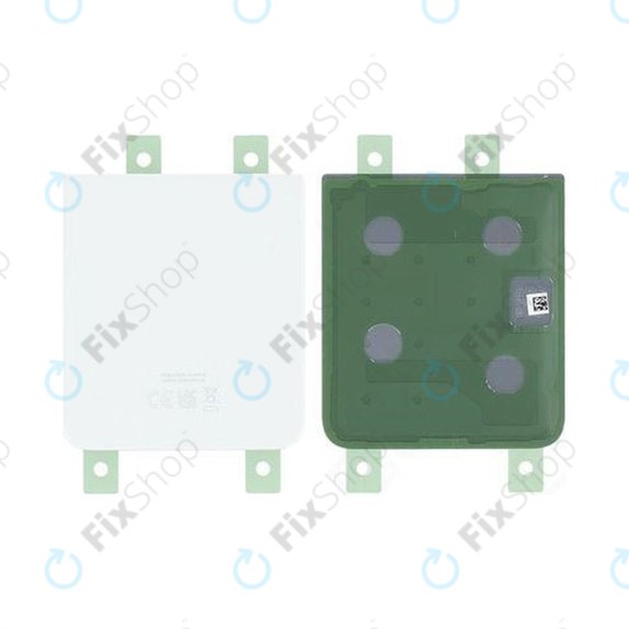 Samsung Galaxy Z Flip 4 F721B - Carcasă Baterie B/G (White) - GH82-29654F Genuine Service Pack