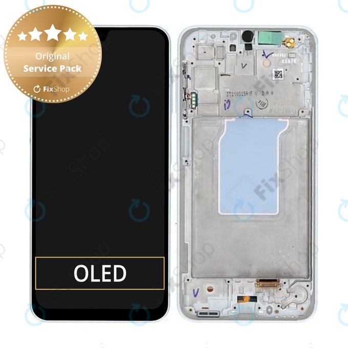 Samsung Galaxy A26 A266E - Ecran LCD + Sticlă Tactilă + Ramă (White) - GH82-37049B Genuine Service Pack