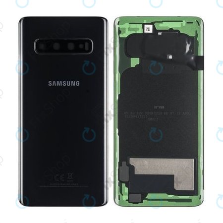 Samsung Galaxy S10 G973F - Carcasă Baterie (Prism Black) - GH82-18378A Genuine Service Pack