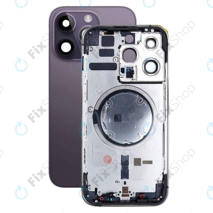 Apple iPhone 14 Pro - Carcasă Spate (Deep Purple)