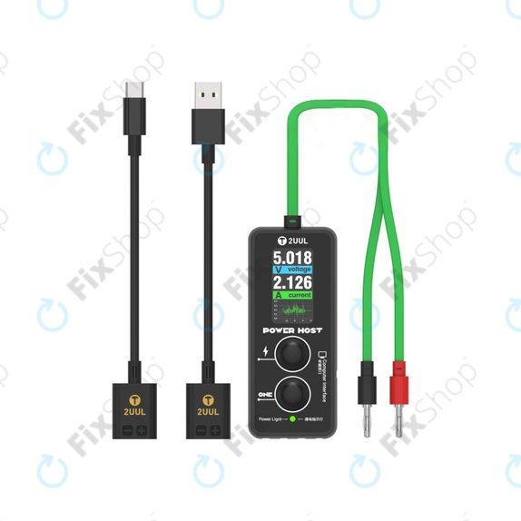 Tester digital USB-C de tensiune și curent (Power Host), 2UUL PW15