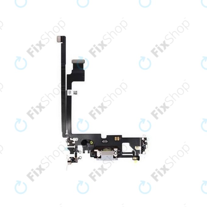Apple iPhone 12 Pro Max - Conector de Încărcare + Cablu Flex (Silver)