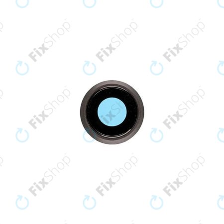 Apple iPhone 8, SE (2020), SE (2022) - Ramă + Sticlă Cameră Spate (Space Gray, Black)
