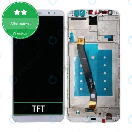 Huawei Mate 10 Lite - Ecran LCD + Sticlă Tactilă + Ramă (White) TFT