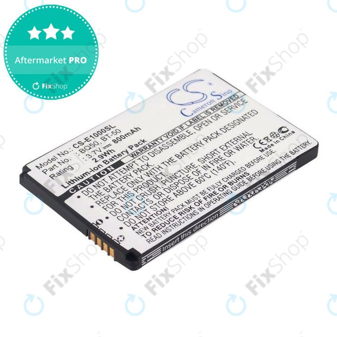 Baterie pentru Motorola Wilder, 800mAh, Li-Ion, 3.7V, BQ50, HQ