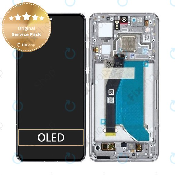 Xiaomi 14T Pro - Ecran LCD + Sticlă Tactilă + Ramă (Titan Gray) - 56001600N1200 Genuine Service Pack