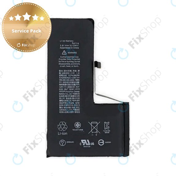 Baterie pentru iPhone XS, 2658mAh, Service Pack