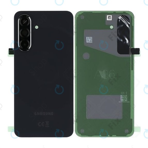 Samsung Galaxy A36 A366E - Carcasă Baterie (Awesome Black) - GH82-36804A Genuine Service Pack