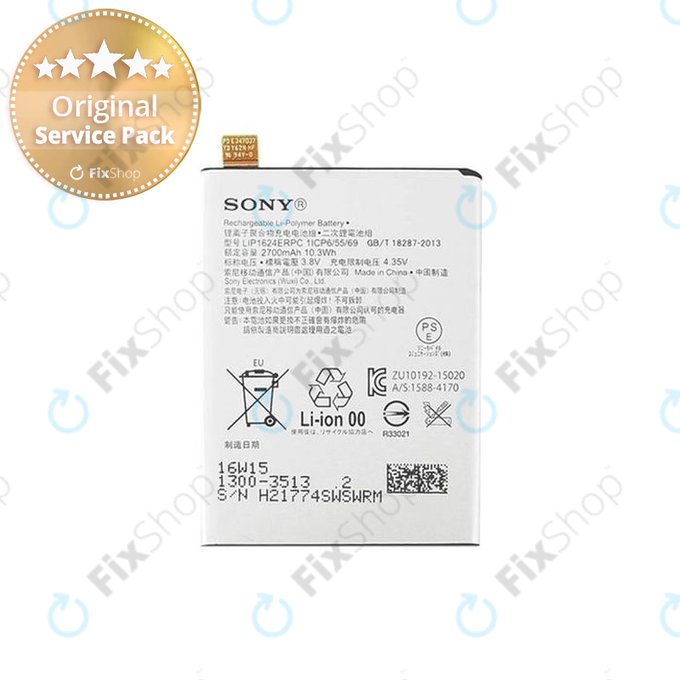 Sony Xperia X Performance F8131, F8132 - Baterie LIP1624ERPC 2700mAh - 1300-3513 Genuine Service Pack